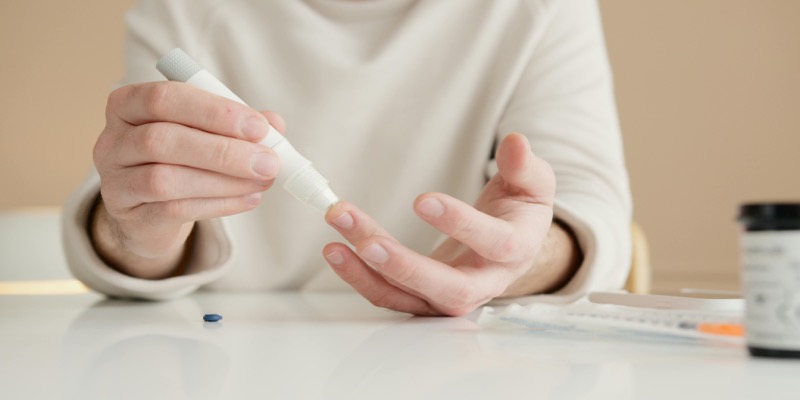 Natural diabetes management approach with healthy lifestyle choices